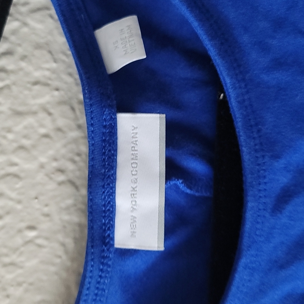 New York & Company Royal Blue Dress - Picture 2 of 4